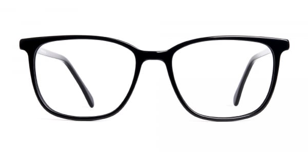 Black Square and Rectangular Glasses Frames