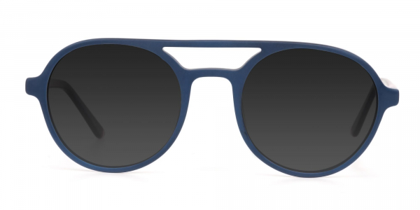 Blue and Turquoise Green Frame Sunglasses  