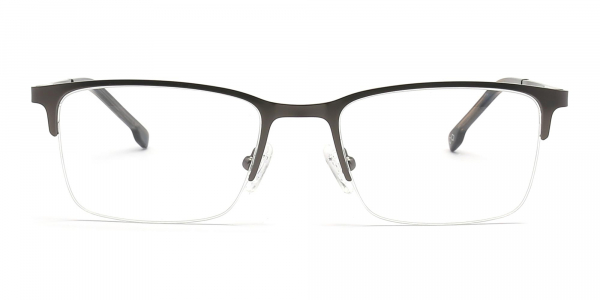 Semi Rimless Square Glasses
