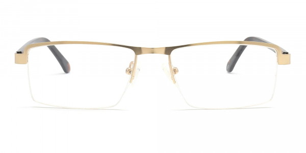 modern reading glasses in gold & tortoiseshell frame