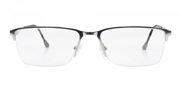titanium rectangle glasses