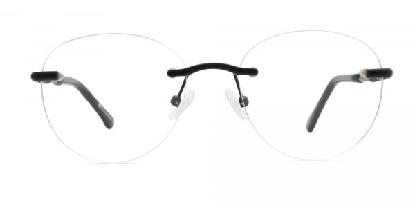 Black Rimless Glasses-1