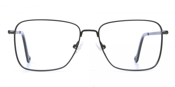Black Rectangular Glasses, Eyeglass