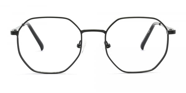 geometric glasses for oval face