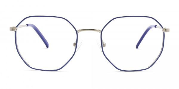 geometric style glasses