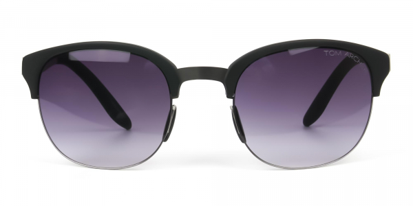 Stylish Dark Grey Round wayfarer Sunglasses Frames