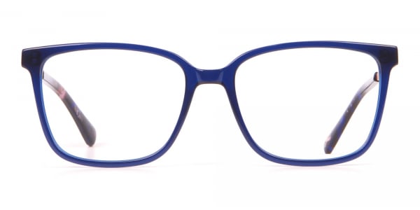 Tad Baker TB9179 Women Blue Full Rim Wayfarer Glasses