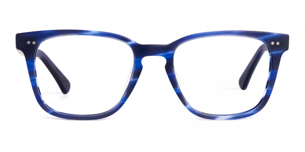 ocean blue wayfarer full rim glasses frames