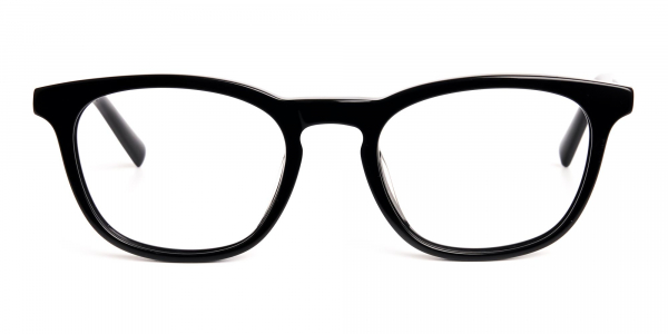 black wayfarer full rim glasses frames