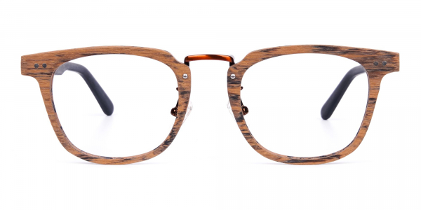 wooden reading glasses