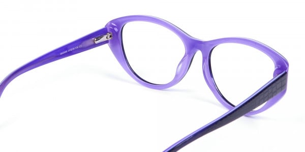 Violet Purple Glasses  -4