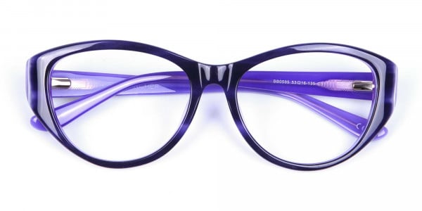 Violet Purple Glasses  -6
