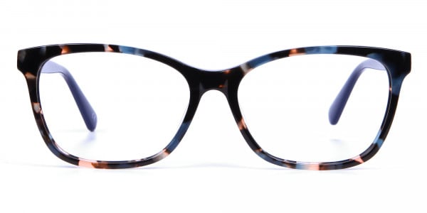 Blue Tortoiseshell Cat Eye Glasses for Women