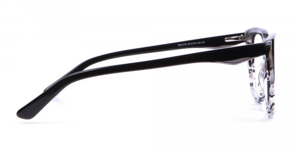 Black Cat Eye Glasses for Women - 3