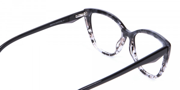 Black Cat Eye Glasses for Women - 4