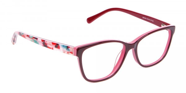 Two-tone Red Glasses for All Occasions-2