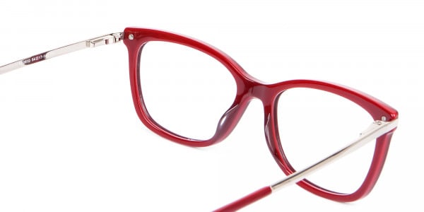 Woman Rectangular Glasses Neutral Design UK- 5