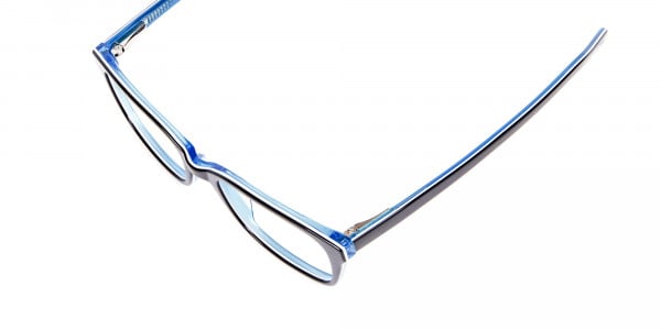 Striking Blue Eyeglass Frames -6