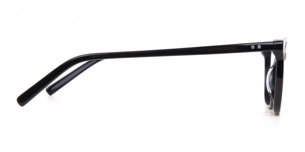 Black Wayfarer Acetate Eyeglasses Unisex-4