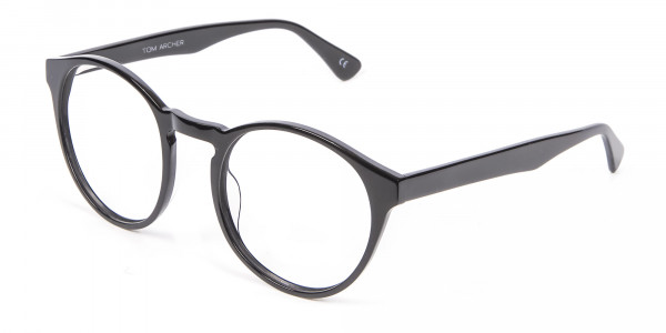 Smooth Dark Quality Eyeglasses - 2