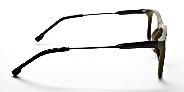 Green Rectangular Glasses for Men and Women - 3