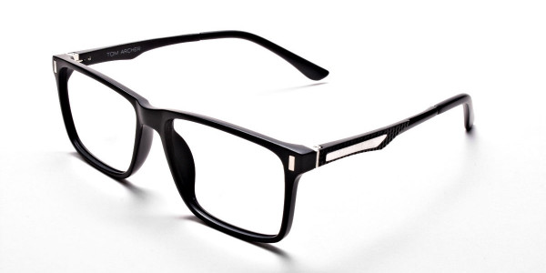 Create a Good Impression with Mattle Black Glasses -2