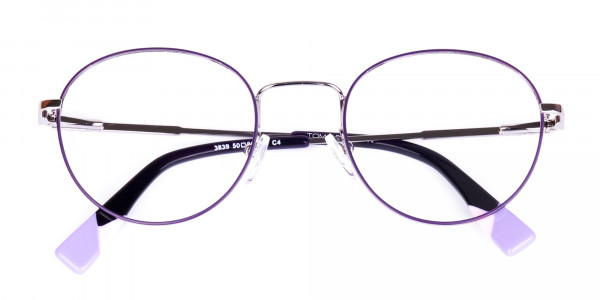 Stylish-Dark-Purple-and-Silver-Round-Glasses-6
