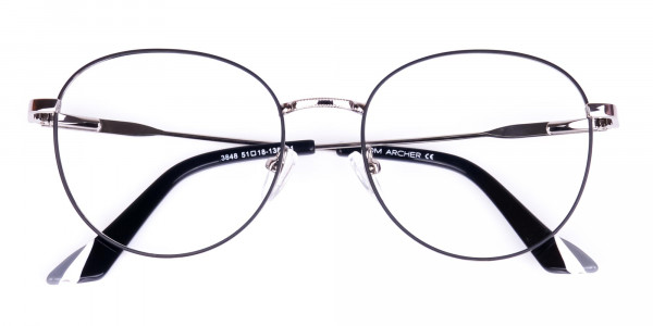 Classic-Black-and-Silver-Round-Glasses-6