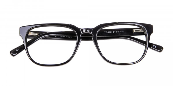 Cosmopolitan Black Glasses - 5