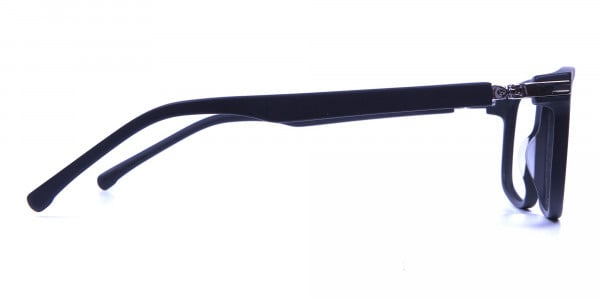 Super Flexible 360 Degree Bendable Glasses in Matte Black - 3