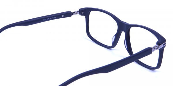 Light Weight Detail Crafted Glasses in Blue - 4