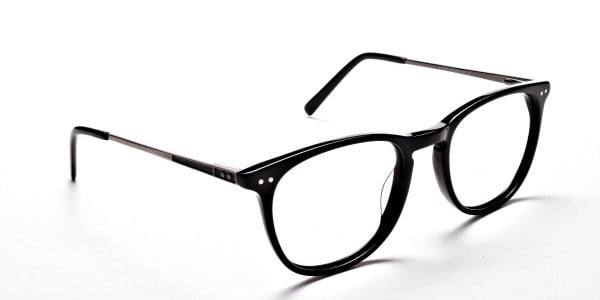  Black Round Glasses, Eyeglasses -2
