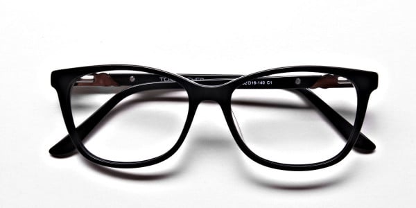 Black Diamante Glasses -5