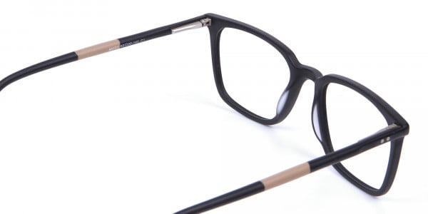 Black and Brown Pepper Eyeglasses - 4