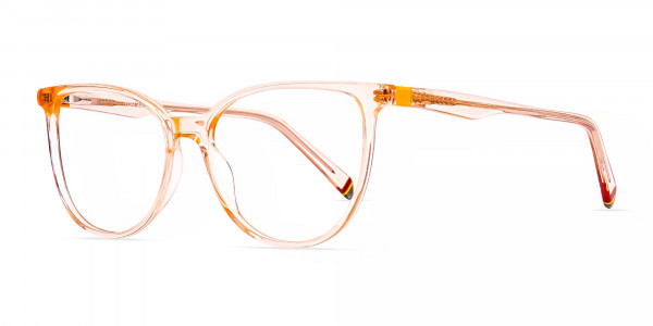 Orange-Colour-Crystal-Clear-or-Transparent-Cat-eye-Glasses-Frames-3