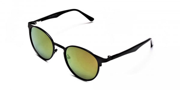 Brown & Green Lens Sunglasses- 2