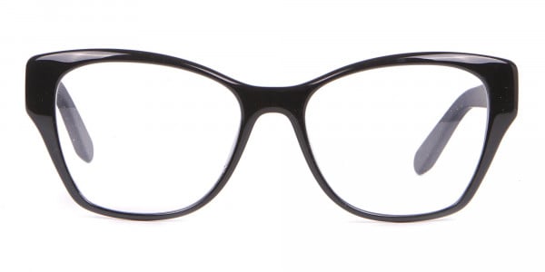 Salvatore Ferragamo SF2827 Cateye Wayfarer Glasses Black-1