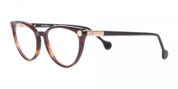 Salvatore Ferragamo SF2837 Women's Cateye Glasses Tortoise-3