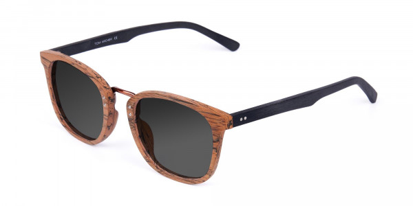 Wooden-Brown-Square-Designer-Sunglasses-3