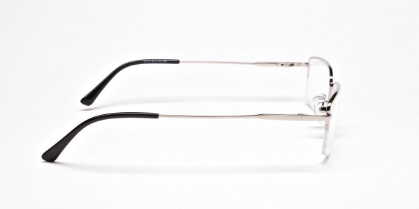 Rectangular glasses in Silver - 4