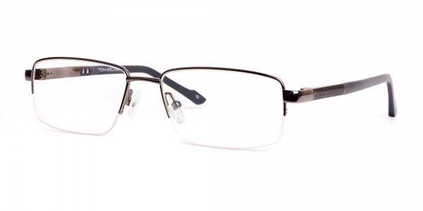 gunmetal-and-black-half-rim-rectangular-glasses-frames -3