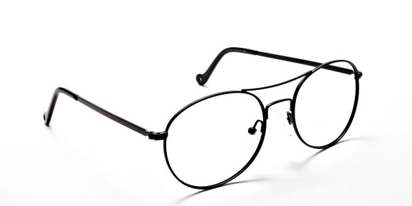 Black Round Glasses, Eyeglasses -2