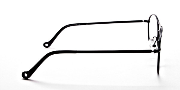Black Round Glasses, Eyeglasses -4