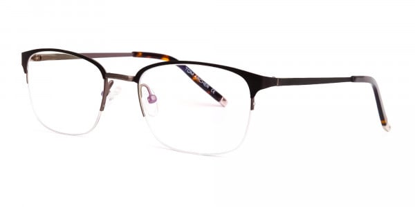matte-brown-half-rim-rectangular-glasses-frames-3