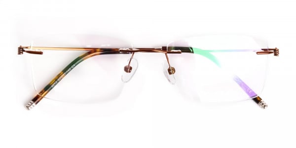 brown-rectangular-rimless-titanium-glasses-frames-6