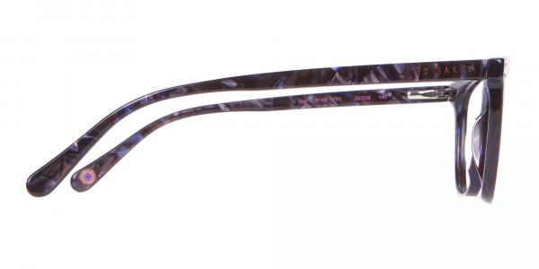 TED BAKER TB9146 Gigi Cat Eye Glasses Purple Marble-4