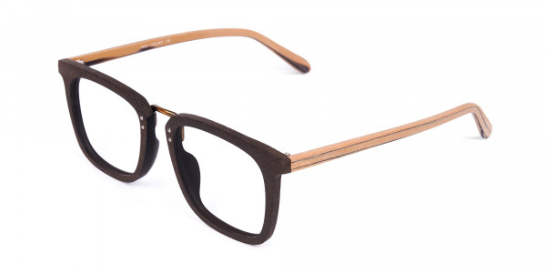 Brown-Square-Wooden-Glasses-Frame-3