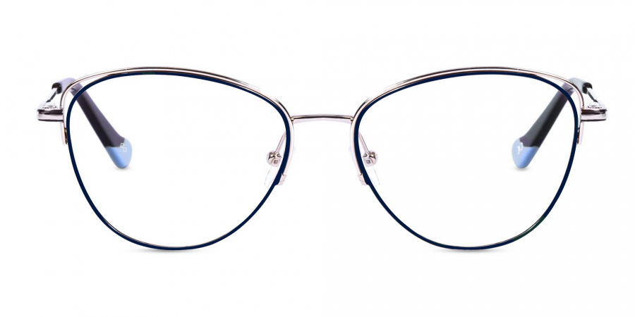 Caia - Cat Eye Blue Glasses For Women