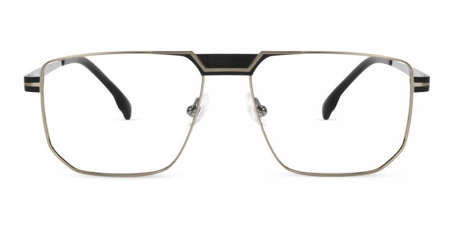 Black And Silver Eyeglasses