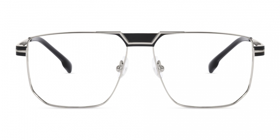 Silver And Black Glasses